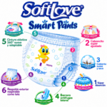 Pañales Tipo Calzoncito SoftLove Smart Pants - Imagen 2